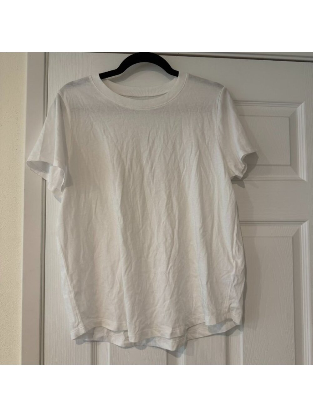 Madewell White Softfade Cotton Basic Crewneck Short Sleeve T Shirt Size Large